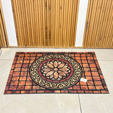 دعسة ارض مستطيل 90*60سم جلد مبلط ملون K159/3 =ك4